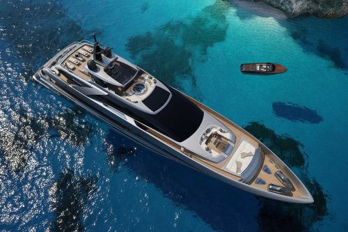 Founded in 1842, Riva has been part of Ferretti Group since 2000. It is one of the most famous manufacturers in the world of luxury fibreglass coupé, open and flybridge yachts ranging from 27 to 110 feet