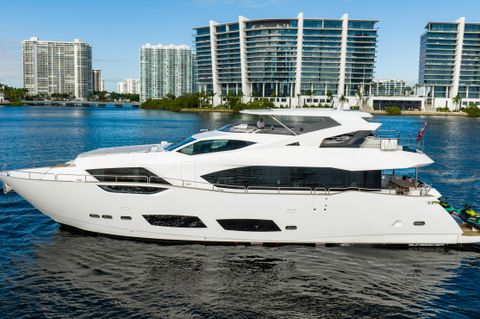 2021 sunseeker 95 yacht mandala miami florida for sale