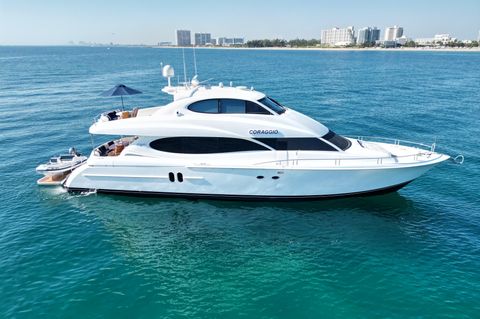 2004 lazzara yachts skylounge fort lauderdale florida for sale