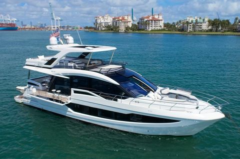 Galeon 640 Fly 2022 Our Next Chapter Miami FL for sale