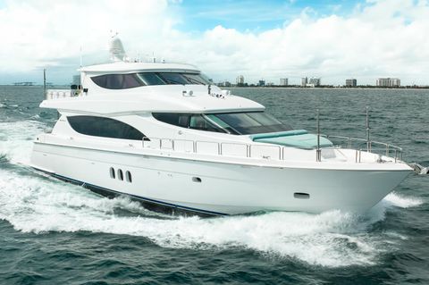 Hatteras 80 Motor Yacht Sky Lounge 2014 Done Deal Fort Lauderdale FL for sale