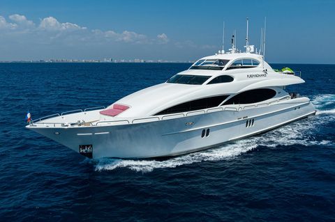 2007 lazzara yachts 110 open bridge pure romance jupiter florida for sale
