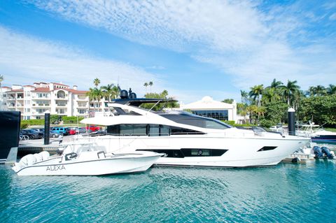 2018 sunseeker 86 yacht alexa miami beach florida for sale