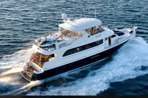 2002 hatteras 75 sport deck motor yacht vita brevis stuart florida for sale