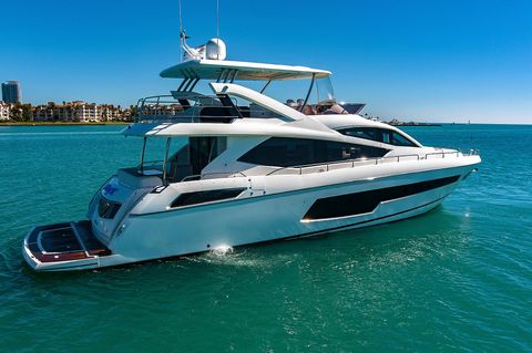 2018 sunseeker 75 yacht misty k miami beach florida for sale