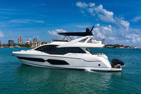 Sunseeker 76 Flybridge 2022 SeaOne Miami Beach FL for sale