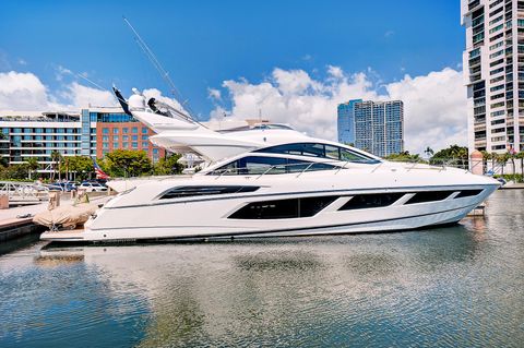 2017 sunseeker 68 sport yacht once around west palm beach florida for sale
