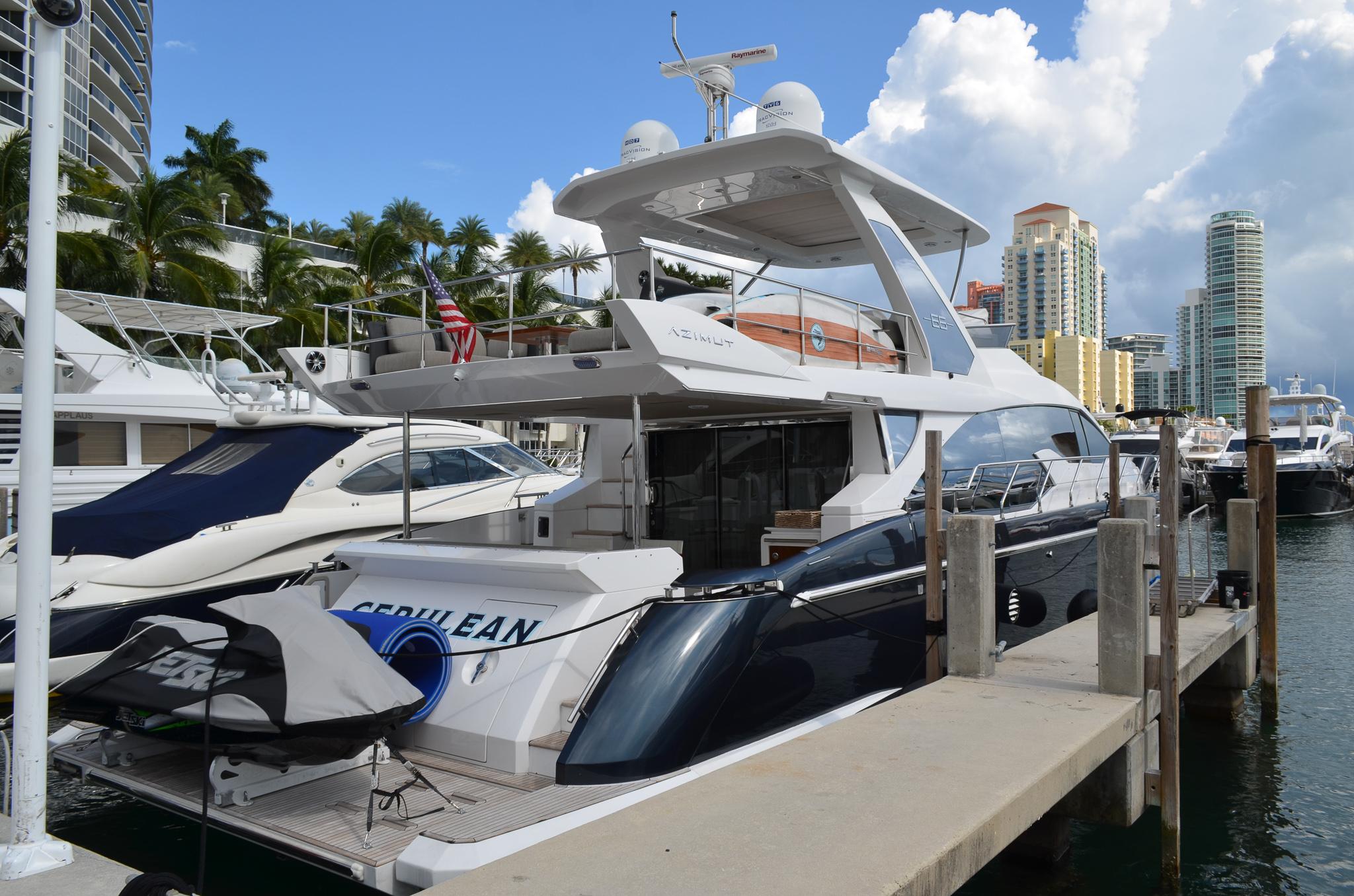 Cerulean 2018 Azimut 66 Yacht For Sale in Miami Beach FL