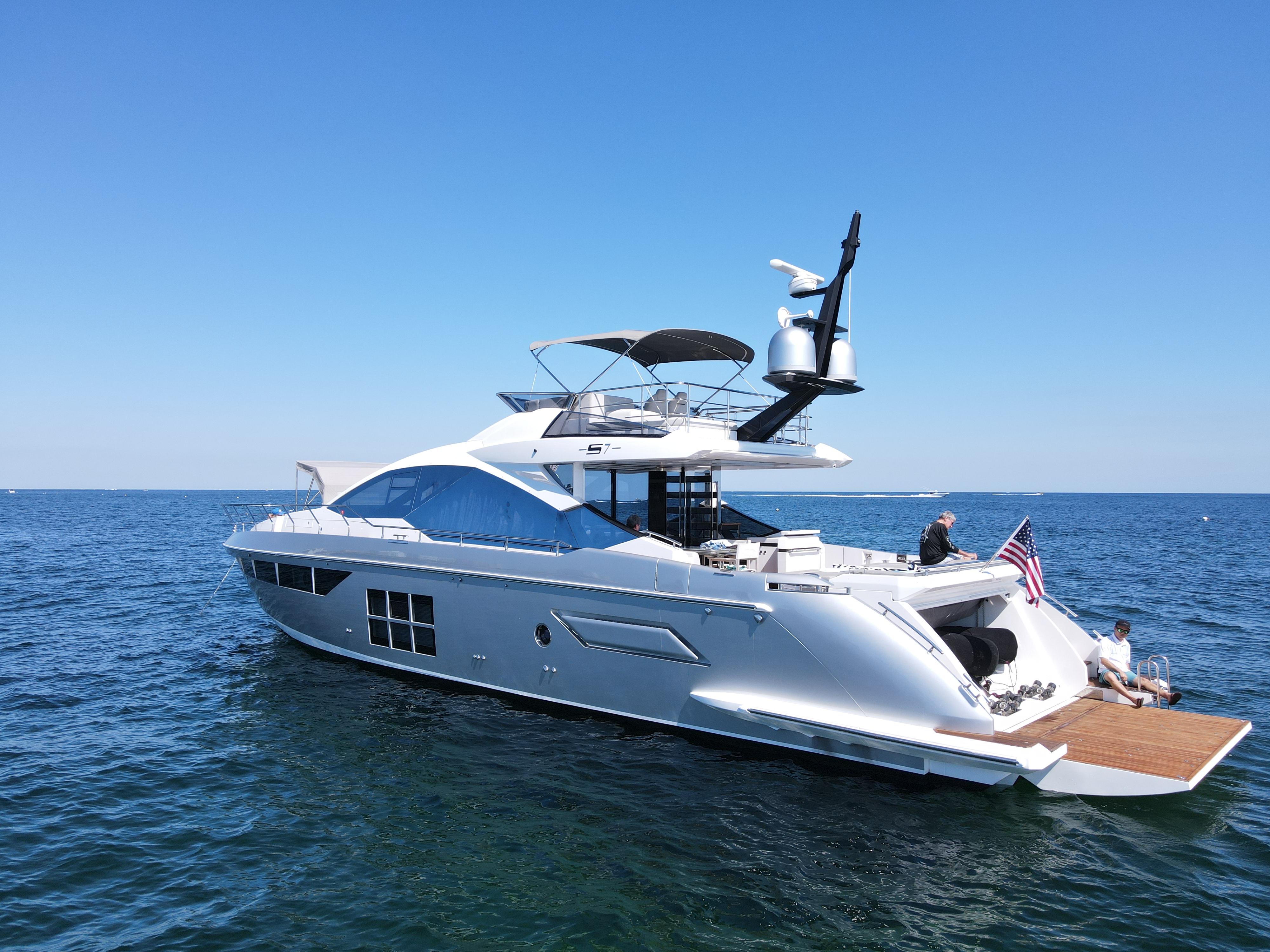 DONE 2019 Azimut S7 Yacht For Sale in Fort Lauderdale FL DONE 2019 Azimut S7 Yacht For Sale in Fort Lauderdale FL