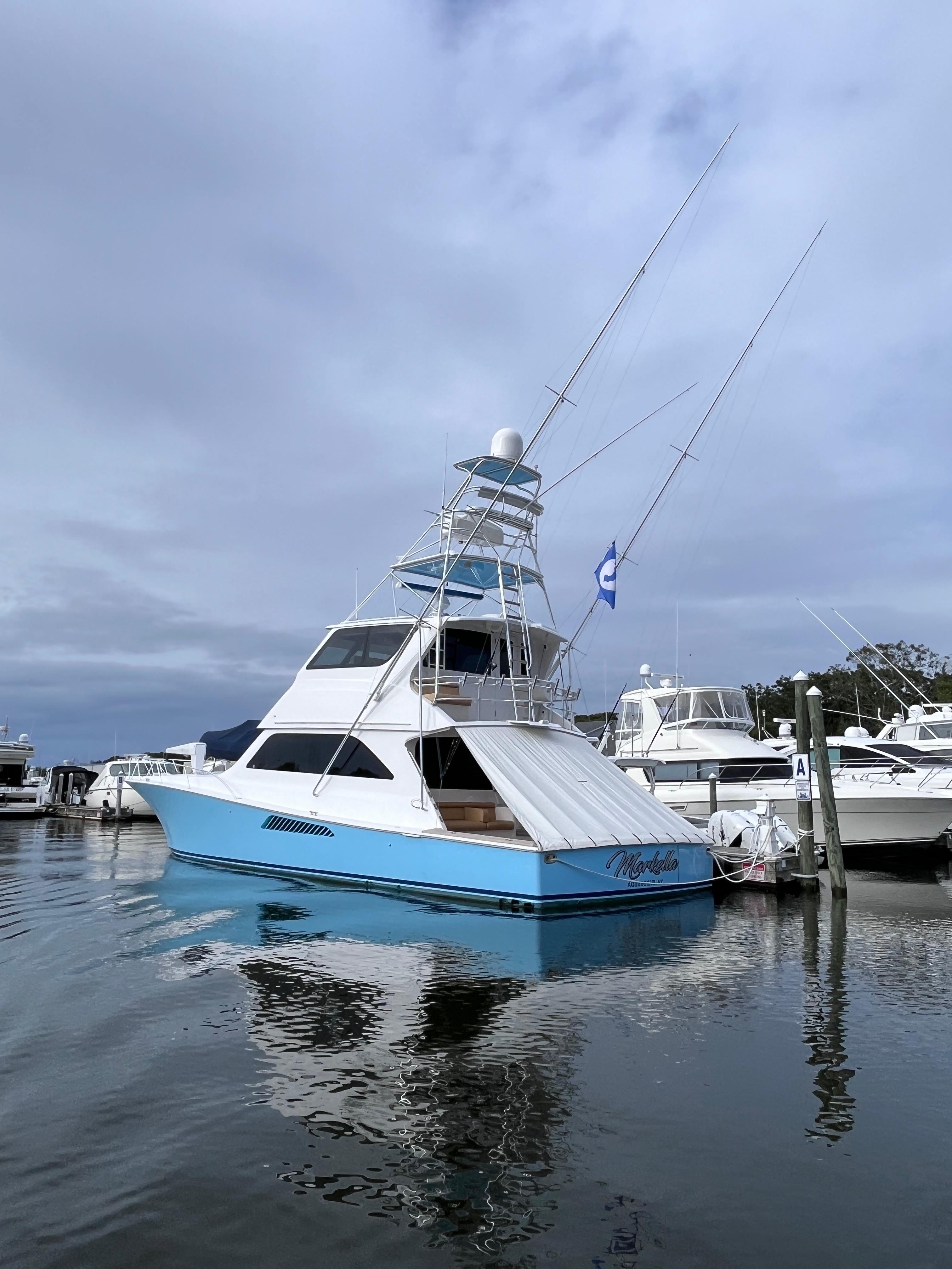 MARKELLA 2006 Viking 61 Enclosed Bridge Yacht For Sale in Aquebogue NY MARKELLA 2006 Viking 61 Enclosed Bridge Yacht For Sale in Aquebogue NY