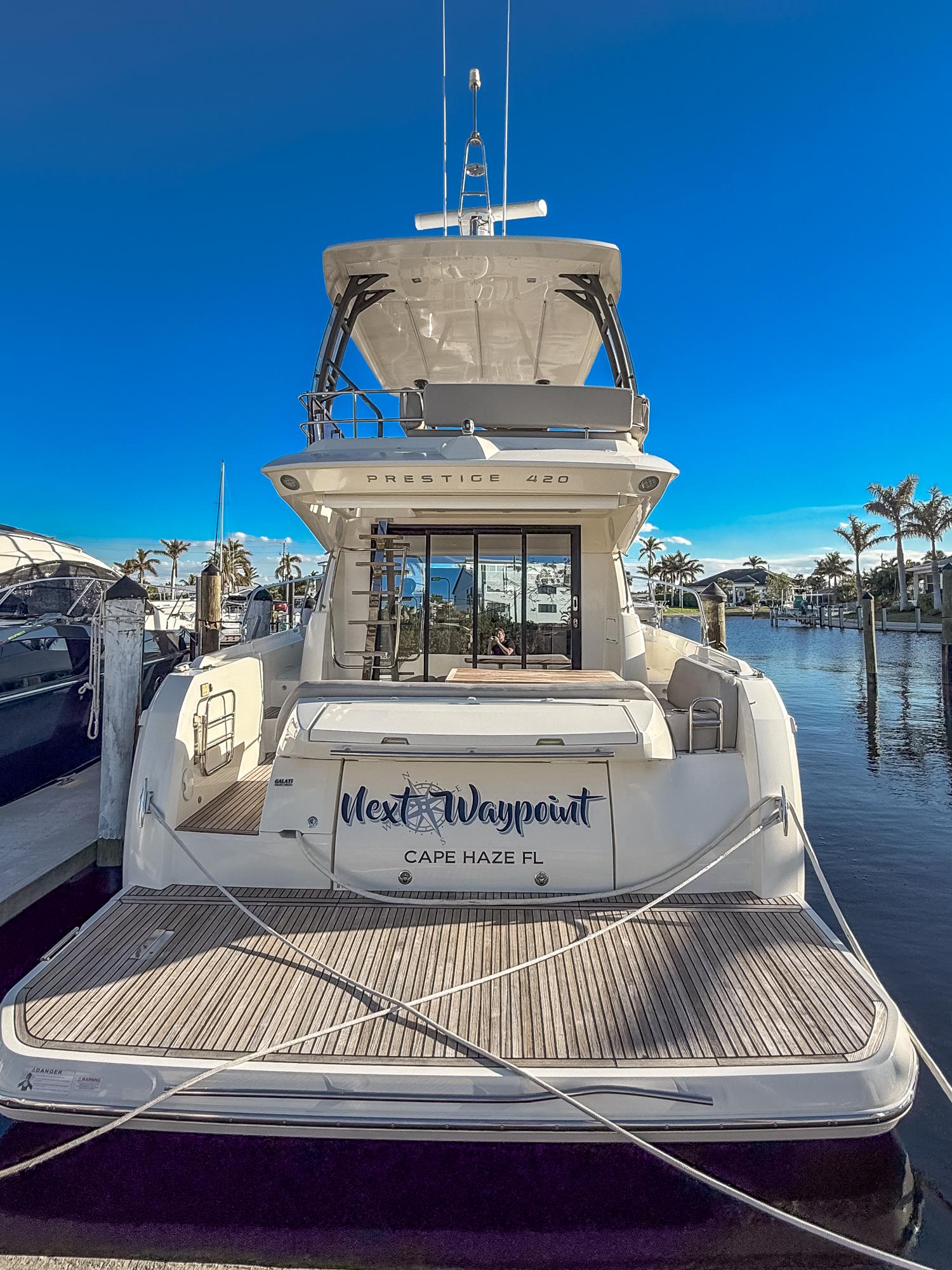 Next Waypoint 2020 Prestige 420 Flybridge Yacht For Sale in Punta Gorda FL Next Waypoint 2020 Prestige 420 Flybridge Yacht For Sale in Punta Gorda FL