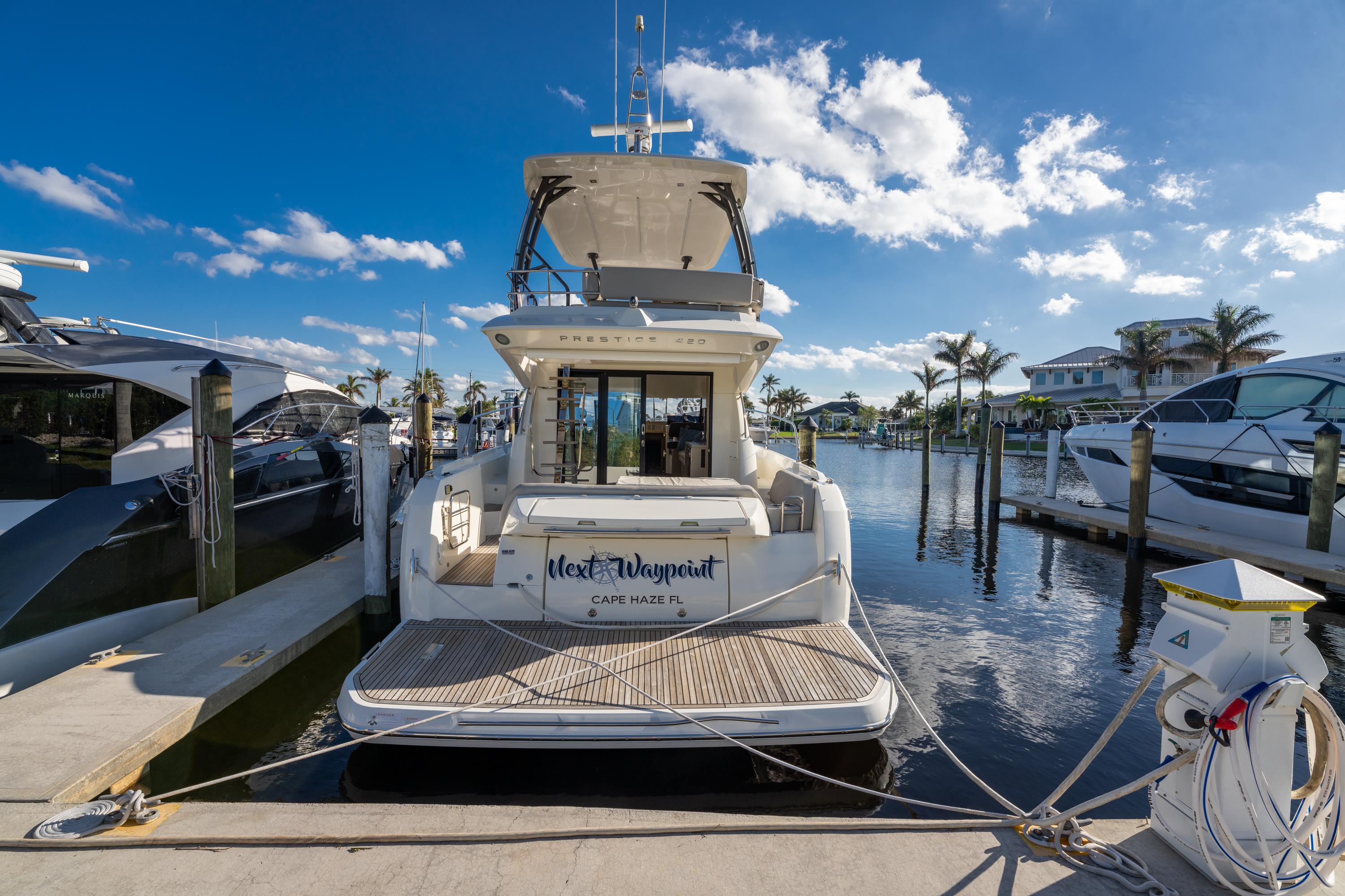 Next Waypoint 2020 Prestige 420 Flybridge Yacht For Sale in Punta Gorda FL Next Waypoint 2020 Prestige 420 Flybridge Yacht For Sale in Punta Gorda FL