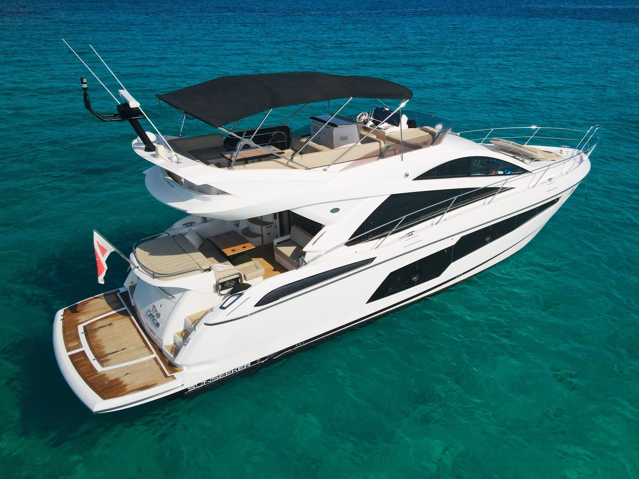 THE OFFICE 2015 Sunseeker Manhattan 55 Yacht For Sale in Valletta THE OFFICE 2015 Sunseeker Manhattan 55 Yacht For Sale in Valletta
