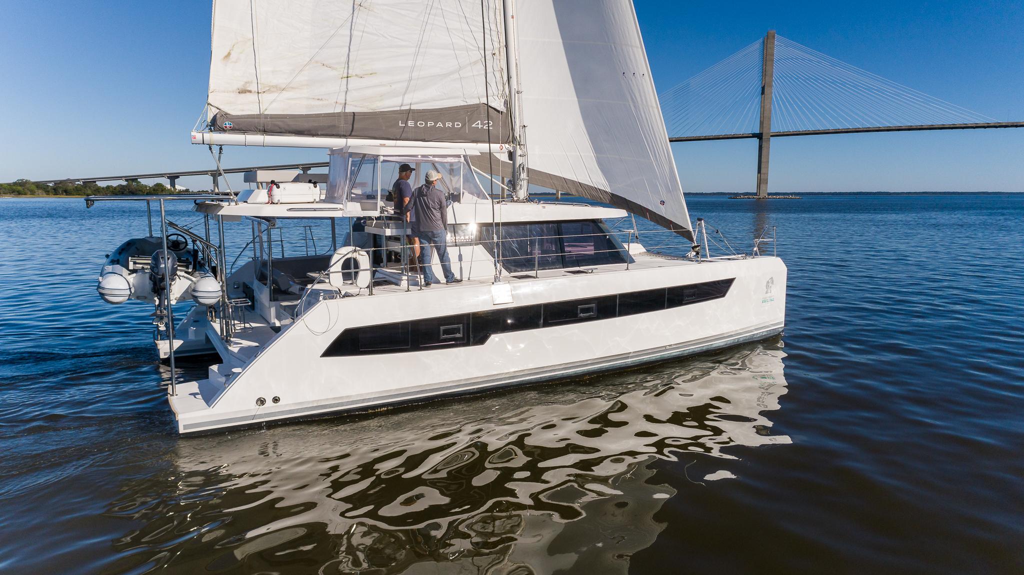 Grey Ghost 2022 Leopard 42 Yacht For Sale in Brunswick GA Grey Ghost 2022 Leopard 42 Yacht For Sale in Brunswick GA