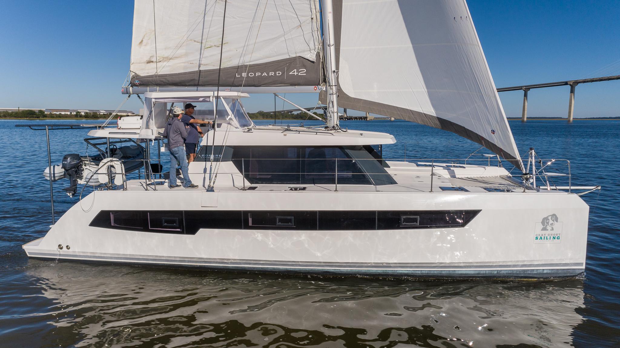 Grey Ghost 2022 Leopard 42 Yacht For Sale in Brunswick GA Grey Ghost 2022 Leopard 42 Yacht For Sale in Brunswick GA