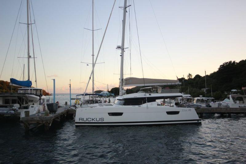 Ruckus 2021 Fountaine Pajot Elba 45 Catamaran Yacht For Sale in St Thomas 