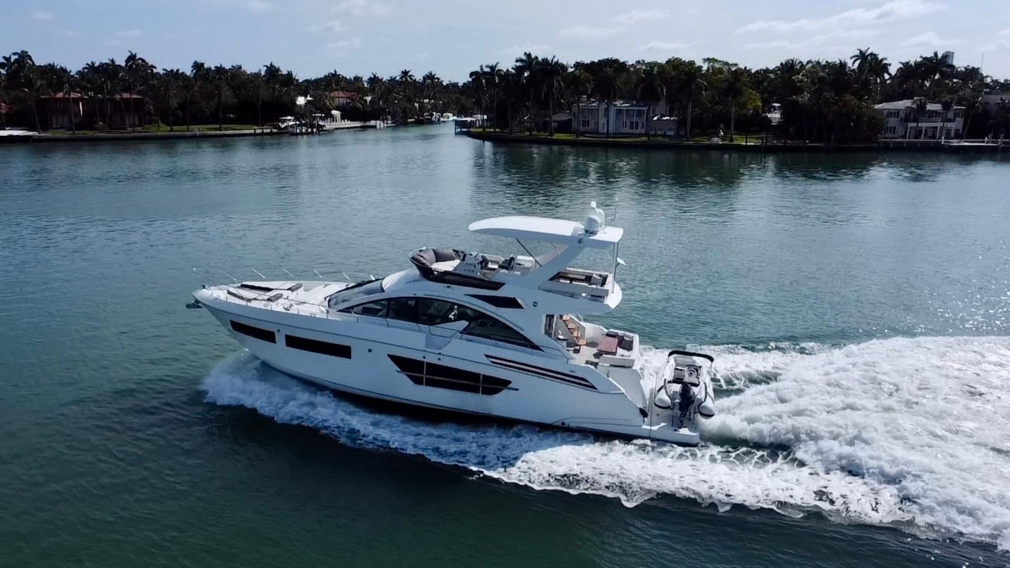 2017 cruisers yachts 60 cantius fly rio miami beach florida for sale