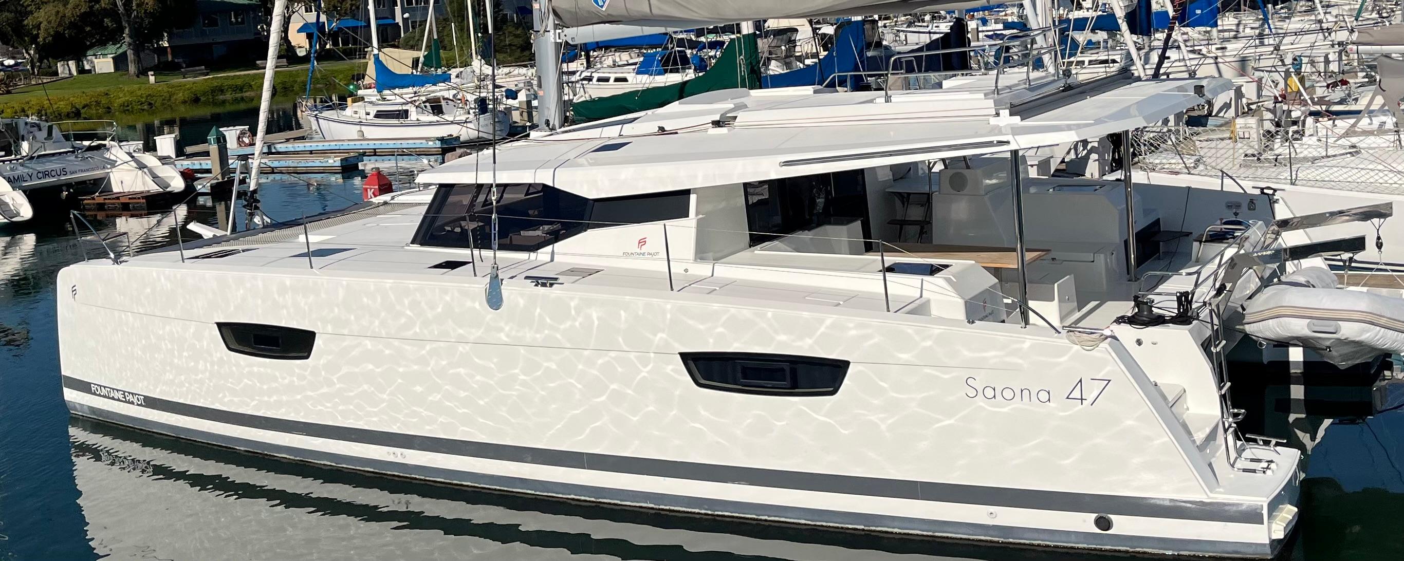 BRIGHT SIDE 2019 Fountaine Pajot Saona 47 Yacht For Sale in Alameda CA BRIGHT SIDE 2019 Fountaine Pajot Saona 47 Yacht For Sale in Alameda CA
