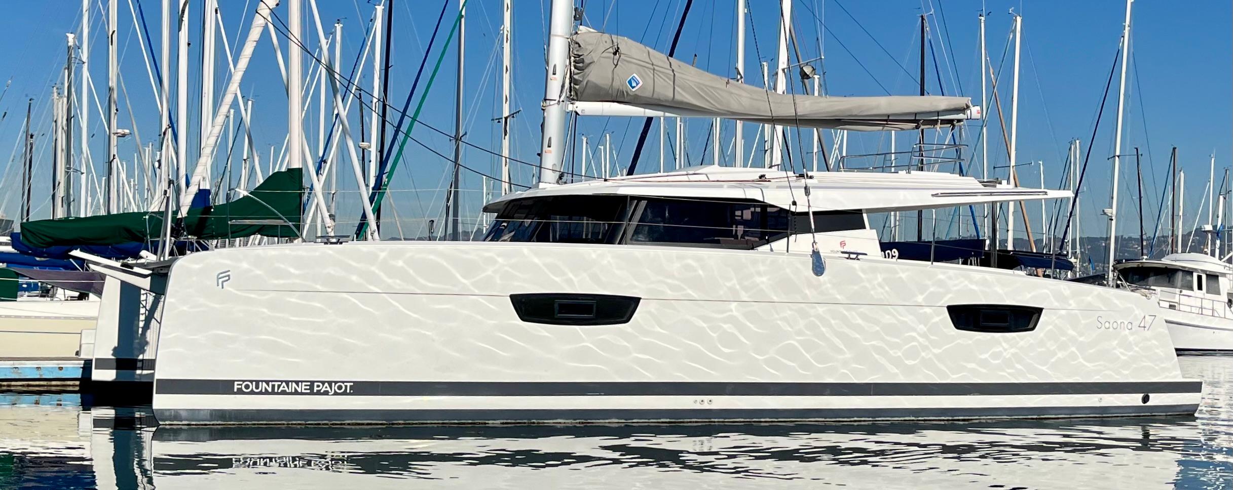 BRIGHT SIDE 2019 Fountaine Pajot Saona 47 Yacht For Sale in Alameda CA BRIGHT SIDE 2019 Fountaine Pajot Saona 47 Yacht For Sale in Alameda CA