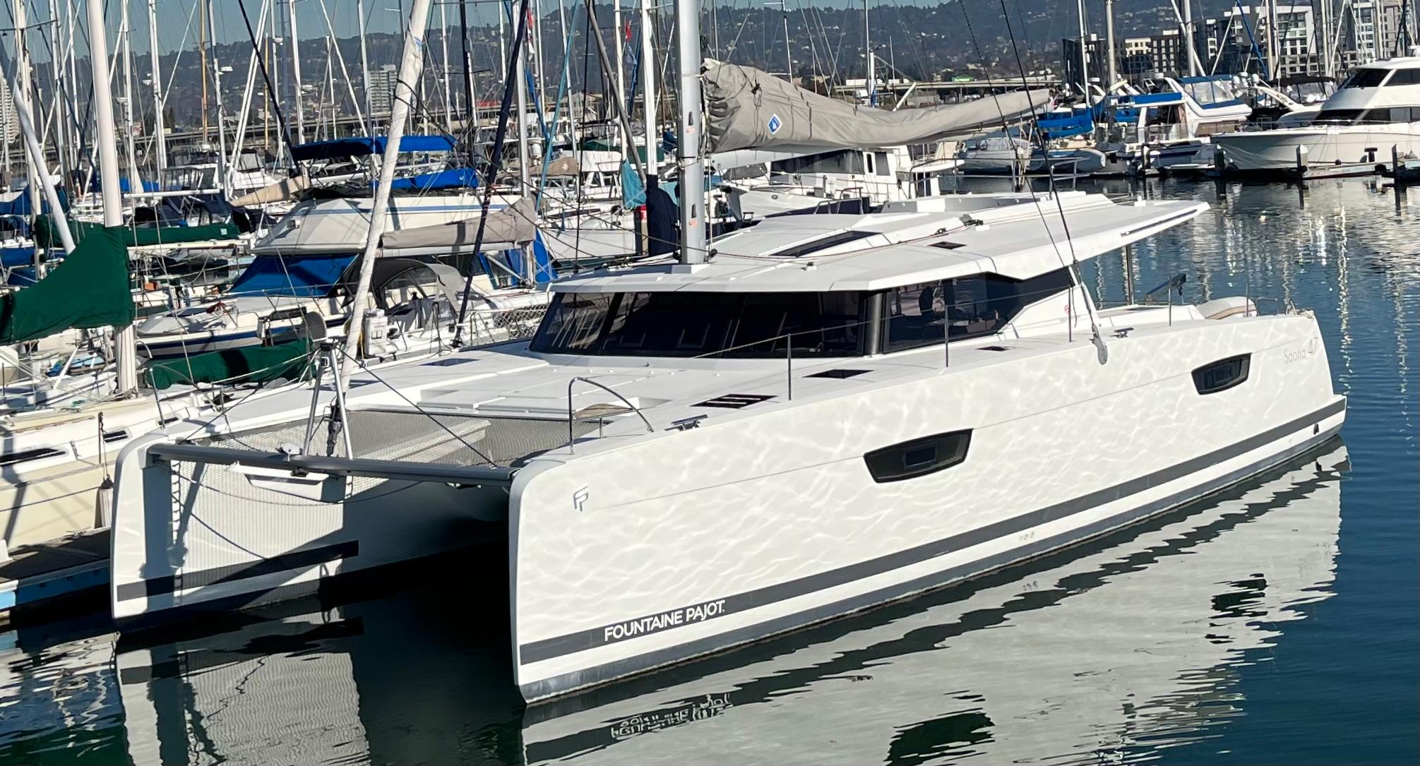 BRIGHT SIDE 2019 Fountaine Pajot Saona 47 Yacht For Sale in Alameda CA BRIGHT SIDE 2019 Fountaine Pajot Saona 47 Yacht For Sale in Alameda CA