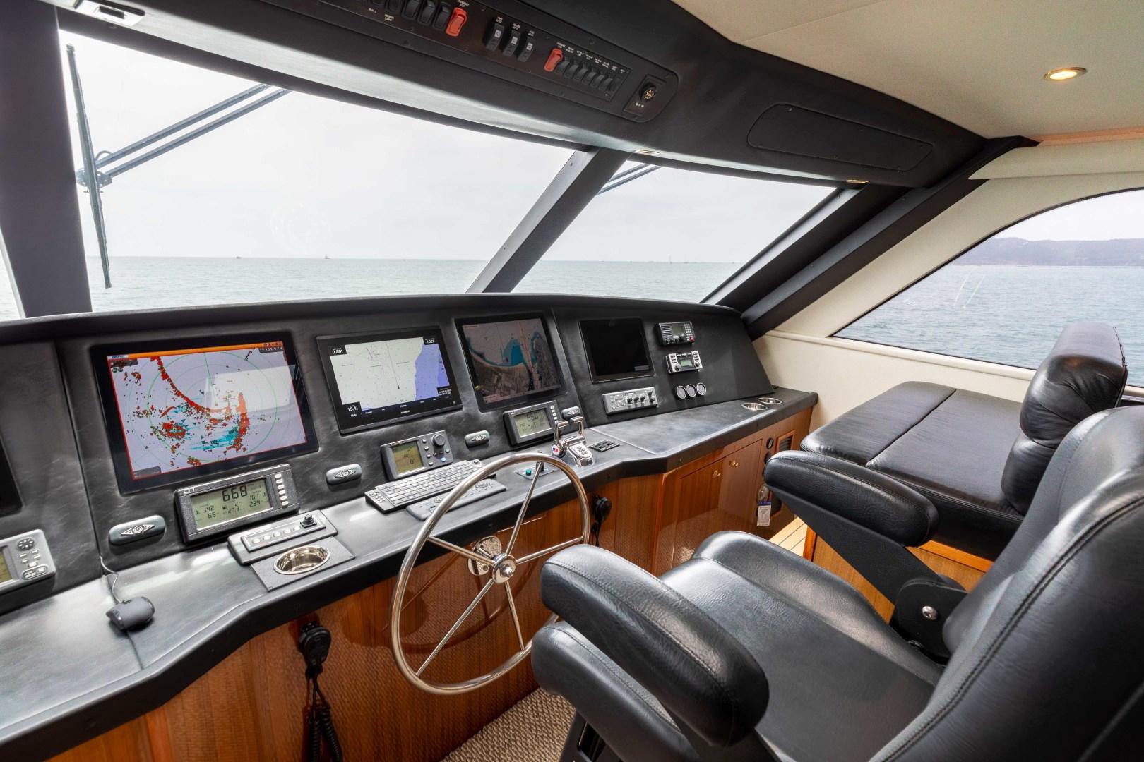 KICKBACK 2006 Viking 74 Enclosed Bridge Yacht For Sale in Seattle WA KICKBACK 2006 Viking 74 Enclosed Bridge Yacht For Sale in Seattle WA