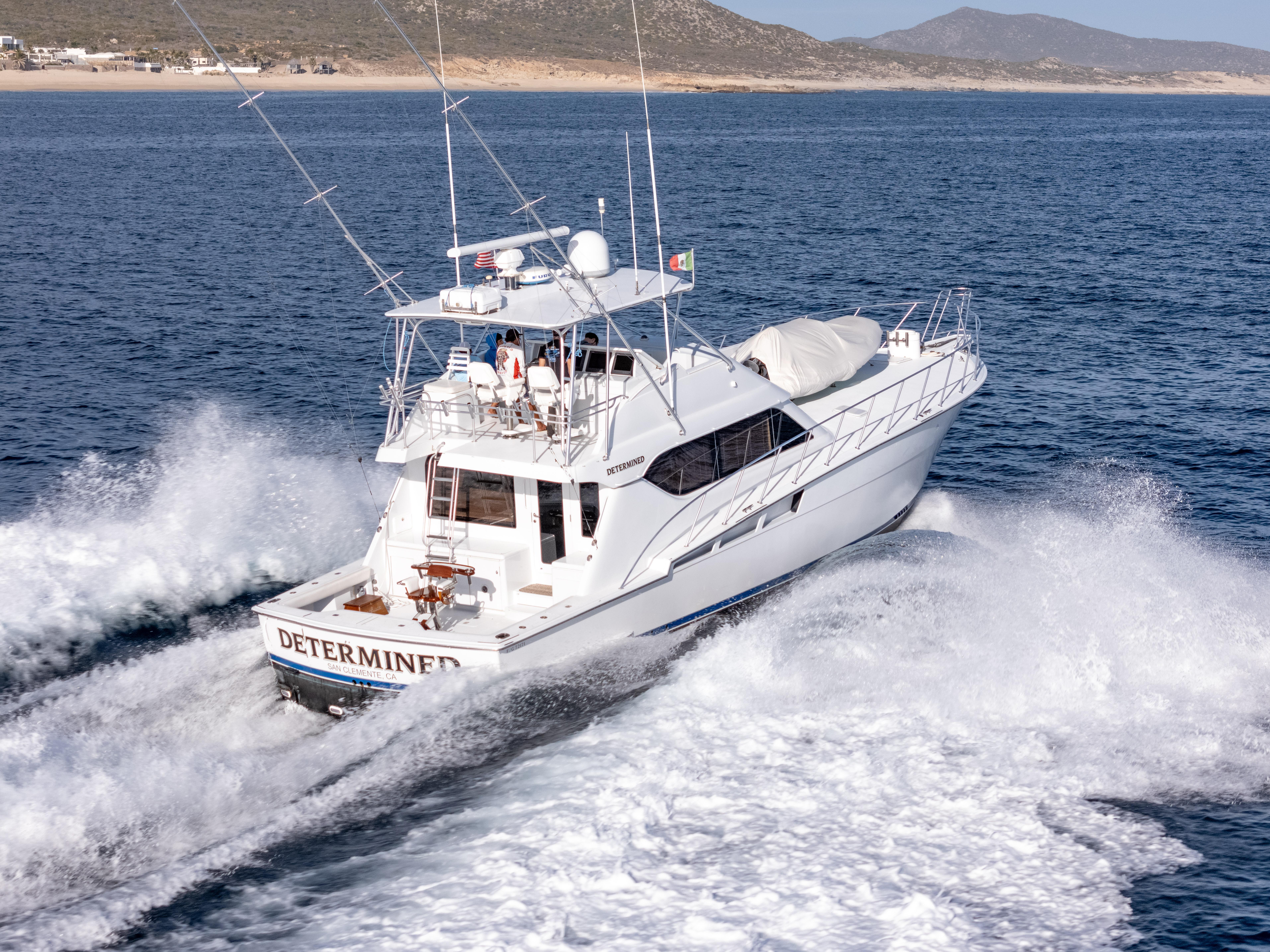 Determined 2003 Hatteras 60 Convertible Yacht For Sale in San Jose del Cabo Determined 2003 Hatteras 60 Convertible Yacht For Sale in San Jose del Cabo