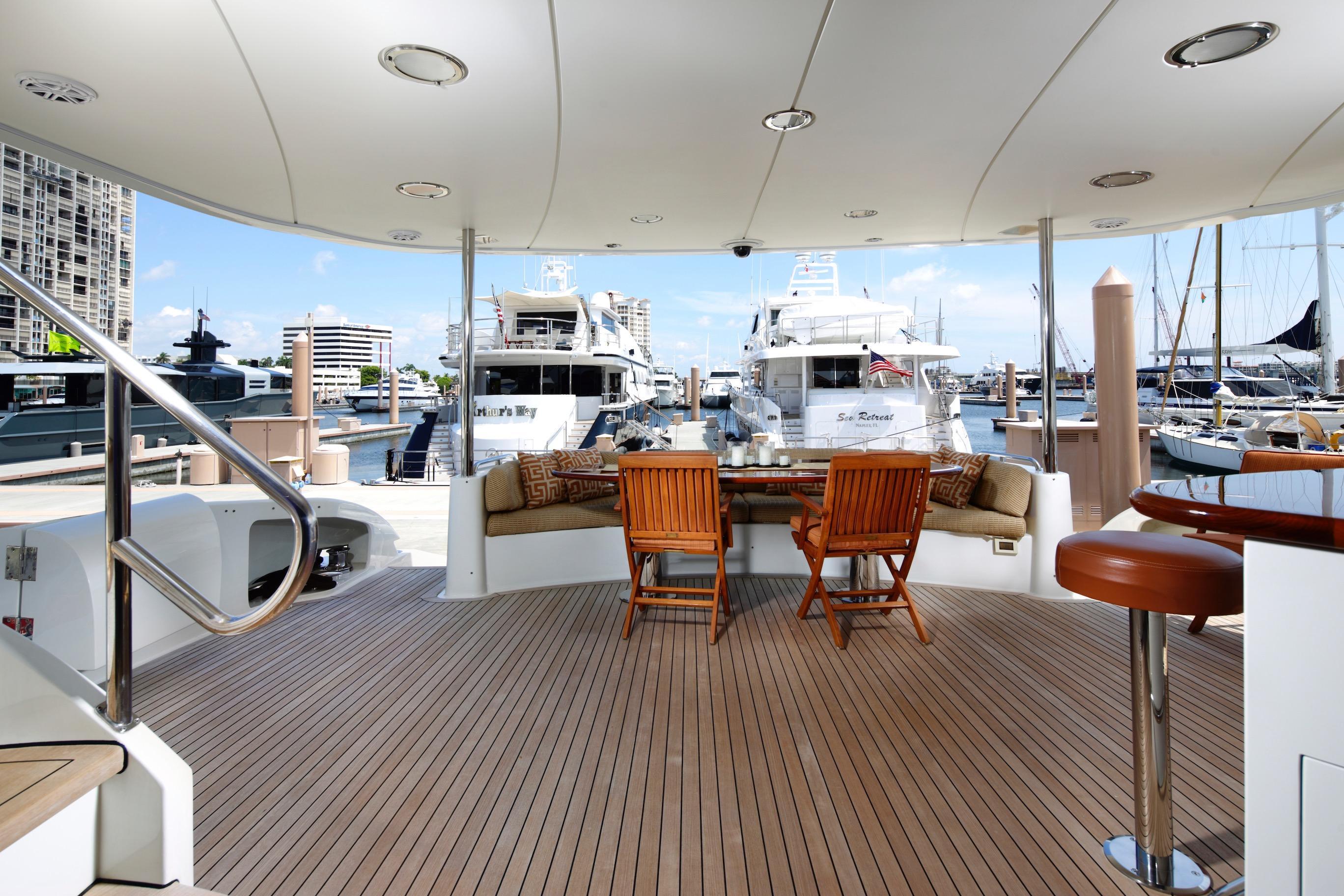 HALFTIME 2005 Lazzara Yachts  Yacht For Sale in Palm Beach FL