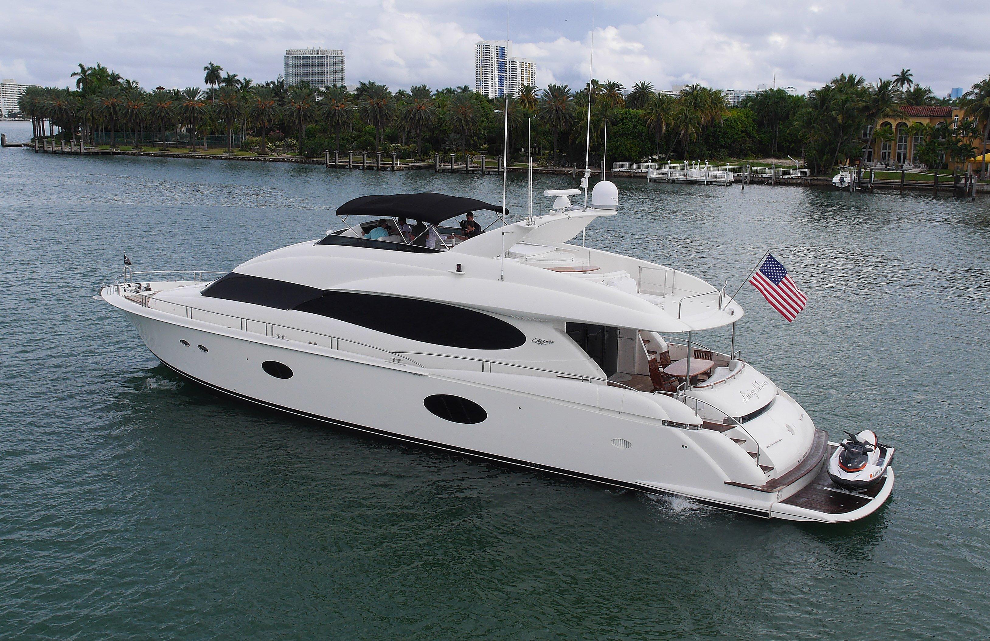 2008 Lazzara Yachts 84 Open Bridge Yacht For Sale in Miami FL 2008 Lazzara Yachts 84 Open Bridge Yacht For Sale in Miami FL