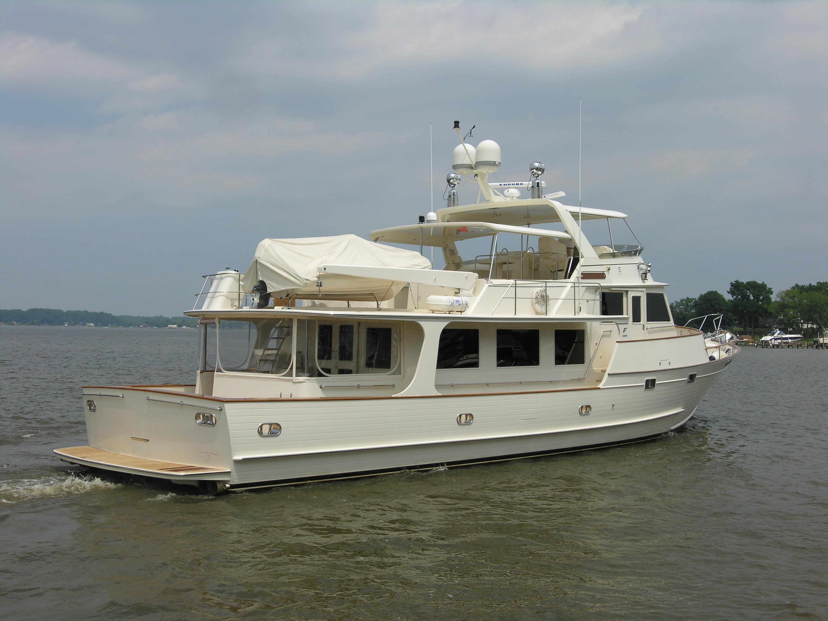 Fleming 75 2003 Fleming Yachts 75 PHMY Yacht For Sale in Fleming 75 2003 Fleming Yachts 75 PHMY Yacht For Sale in