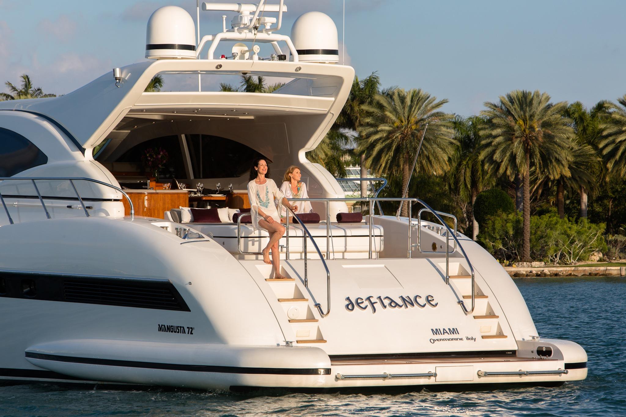 Defiance 2006 Mangusta Hardtop Yacht For Sale in Miami Beach FL Defiance 2006 Mangusta Hardtop Yacht For Sale in Miami Beach FL