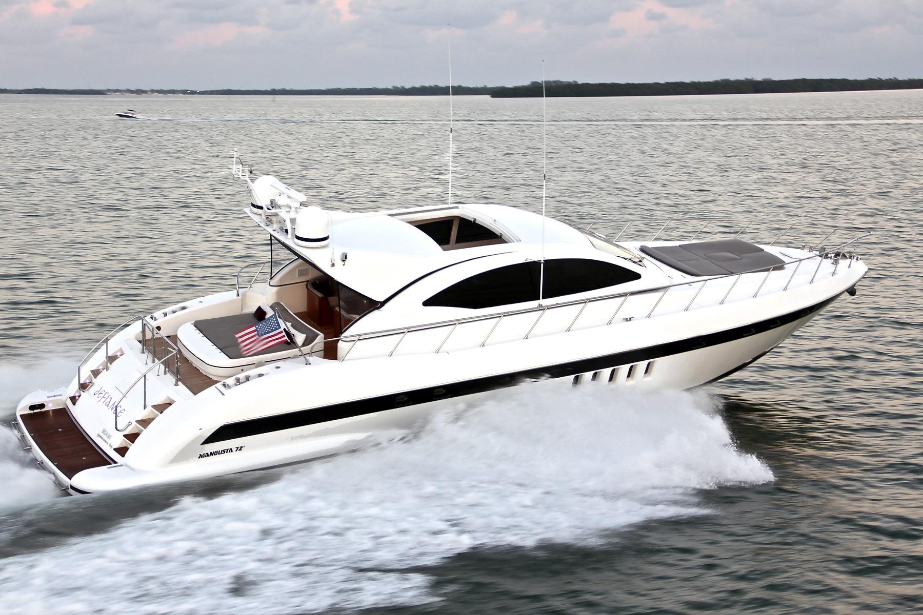 Defiance 2006 Mangusta Hardtop Yacht For Sale in Miami Beach FL Defiance 2006 Mangusta Hardtop Yacht For Sale in Miami Beach FL