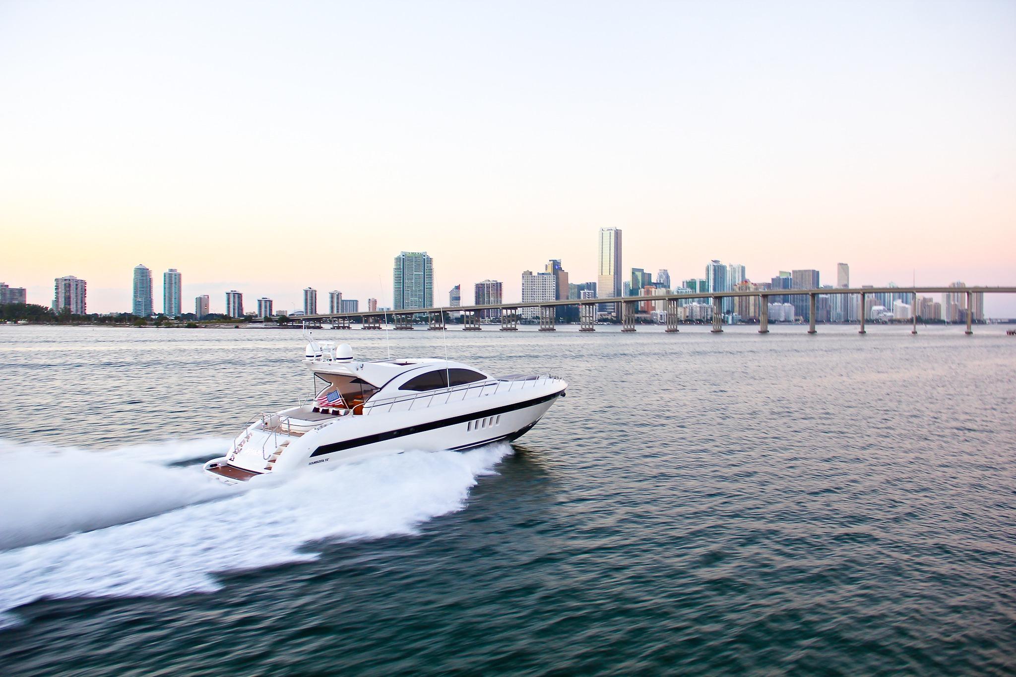 Defiance 2006 Mangusta Hardtop Yacht For Sale in Miami Beach FL Defiance 2006 Mangusta Hardtop Yacht For Sale in Miami Beach FL