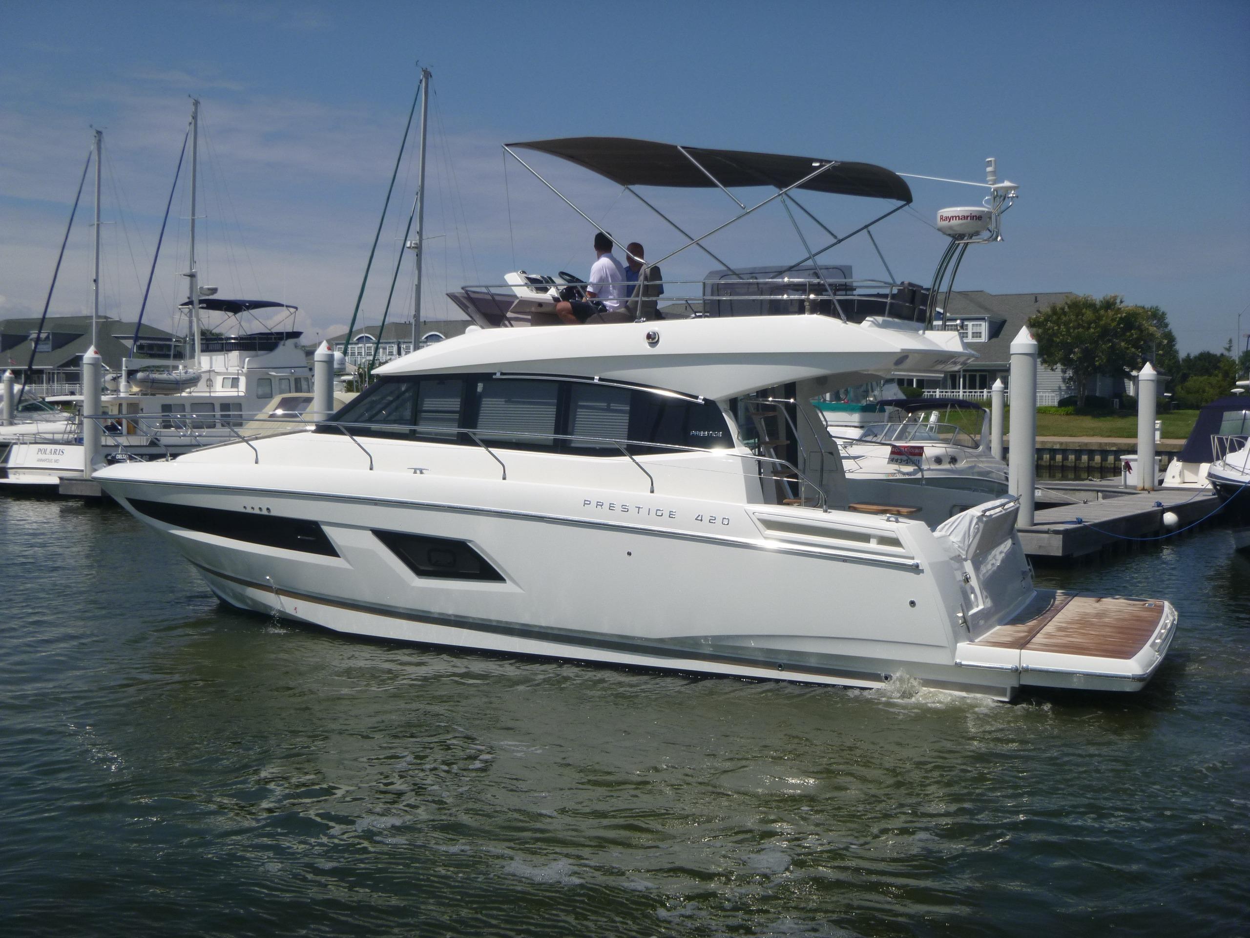 2016 Prestige 420 Flybridge Yacht For Sale in Woodbridge VA 2016 Prestige 420 Flybridge Yacht For Sale in Woodbridge VA