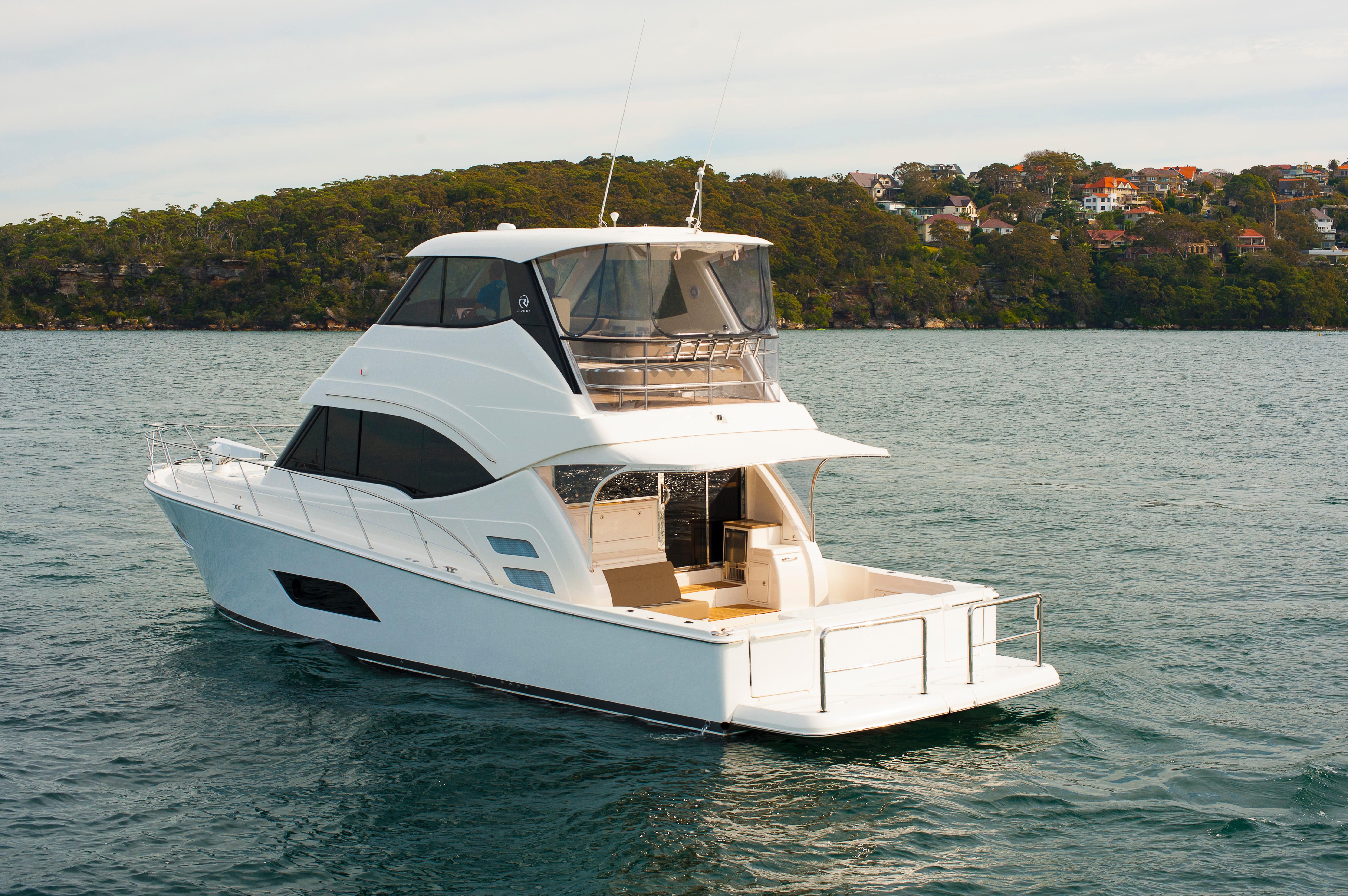 2016 Riviera ENCLOSED FLYBRIDGE- IN STOCK! Yacht For Sale in Stevensville/ Kent Island MD 2016 Riviera ENCLOSED FLYBRIDGE- IN STOCK! Yacht For Sale in Stevensville/ Kent Island MD