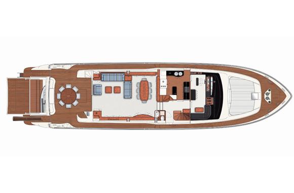 2005 Ferretti Yachts 880 Yacht For Sale in ATHENS 2005 Ferretti Yachts 880 Yacht For Sale in ATHENS
