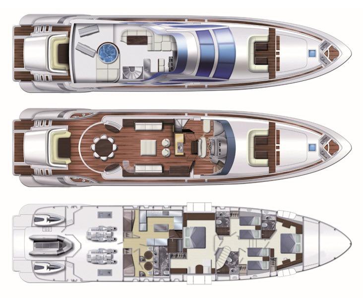2010 Azimut 100 Leonardo Yacht For Sale in Abu Dhabi 2010 Azimut 100 Leonardo Yacht For Sale in Abu Dhabi