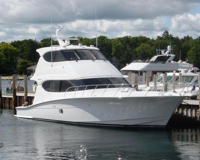 Tantilizer 2008 Hatteras 64 EnclosedBridge Convertible Yacht For Sale in HOLLAND MI Tantilizer 2008 Hatteras 64 EnclosedBridge Convertible Yacht For Sale in HOLLAND MI