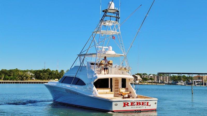REBEL 2014 Bertram 64 Yacht For Sale in AL REBEL 2014 Bertram 64 Yacht For Sale in AL