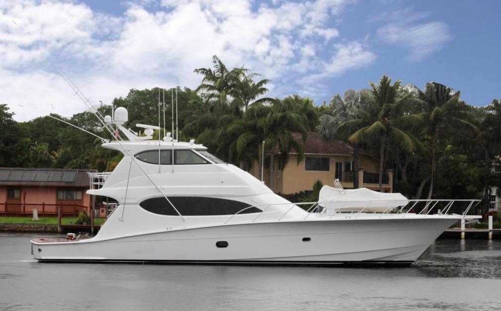 EVA VI 2006 Hatteras 68 Enclosed Bridge Yacht For Sale in Ft Lauderdale FL EVA VI 2006 Hatteras 68 Enclosed Bridge Yacht For Sale in Ft Lauderdale FL
