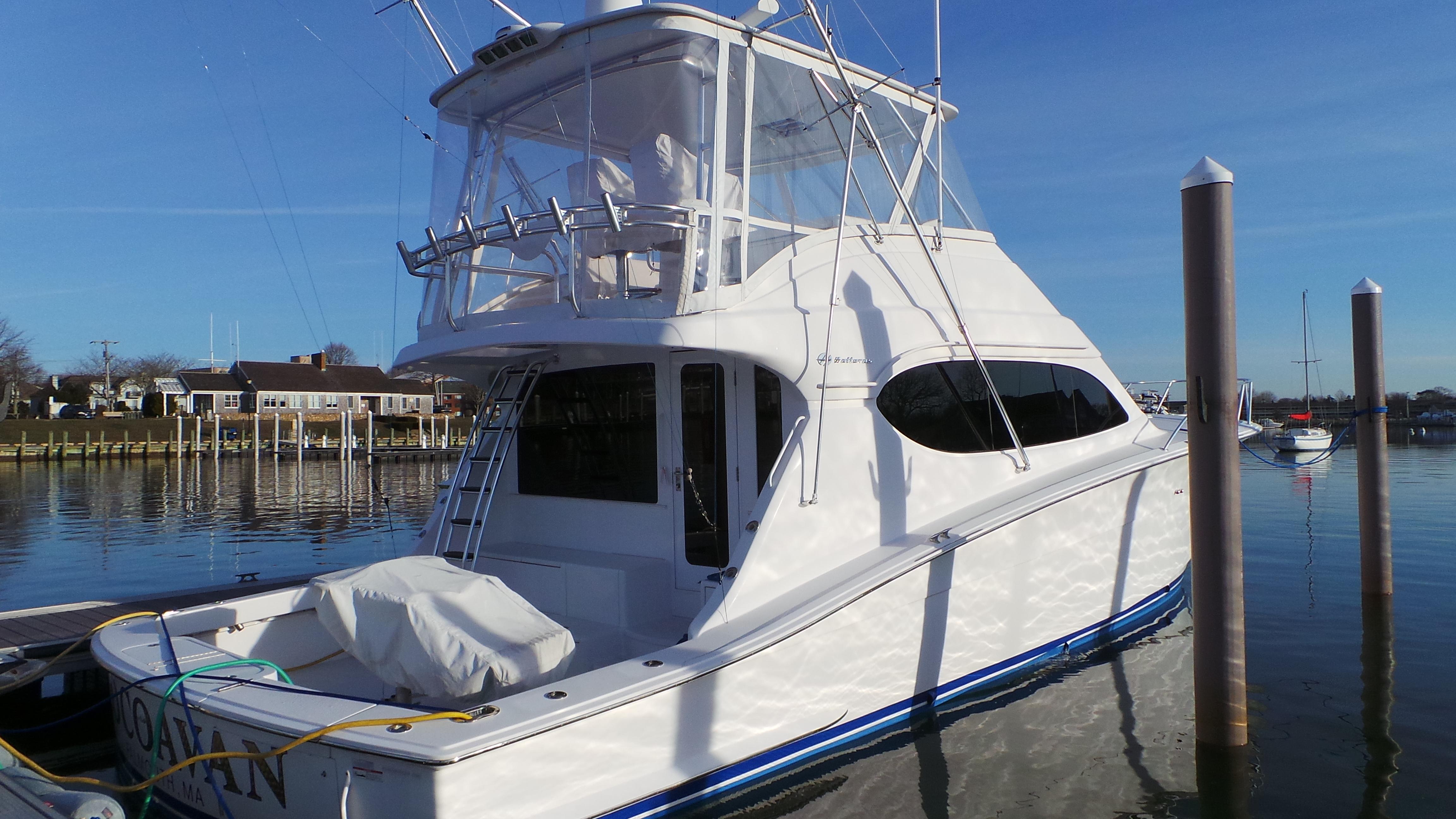 COCOAVAN 2007 Hatteras 54 Convertible Yacht For Sale in Falmouth MA