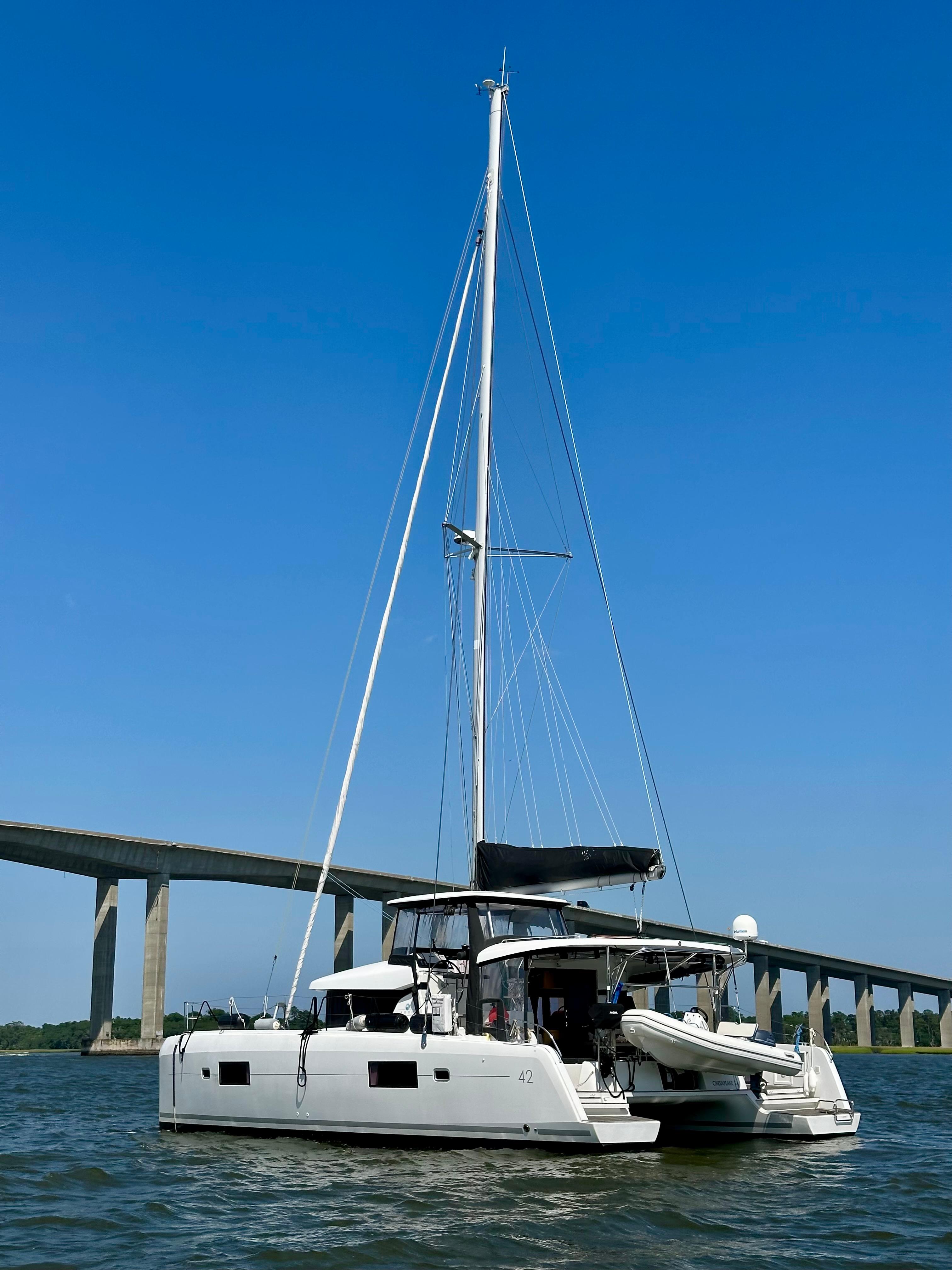 NEVER SAY NEVER 2017 Lagoon 42 Yacht For Sale in Savannah GA