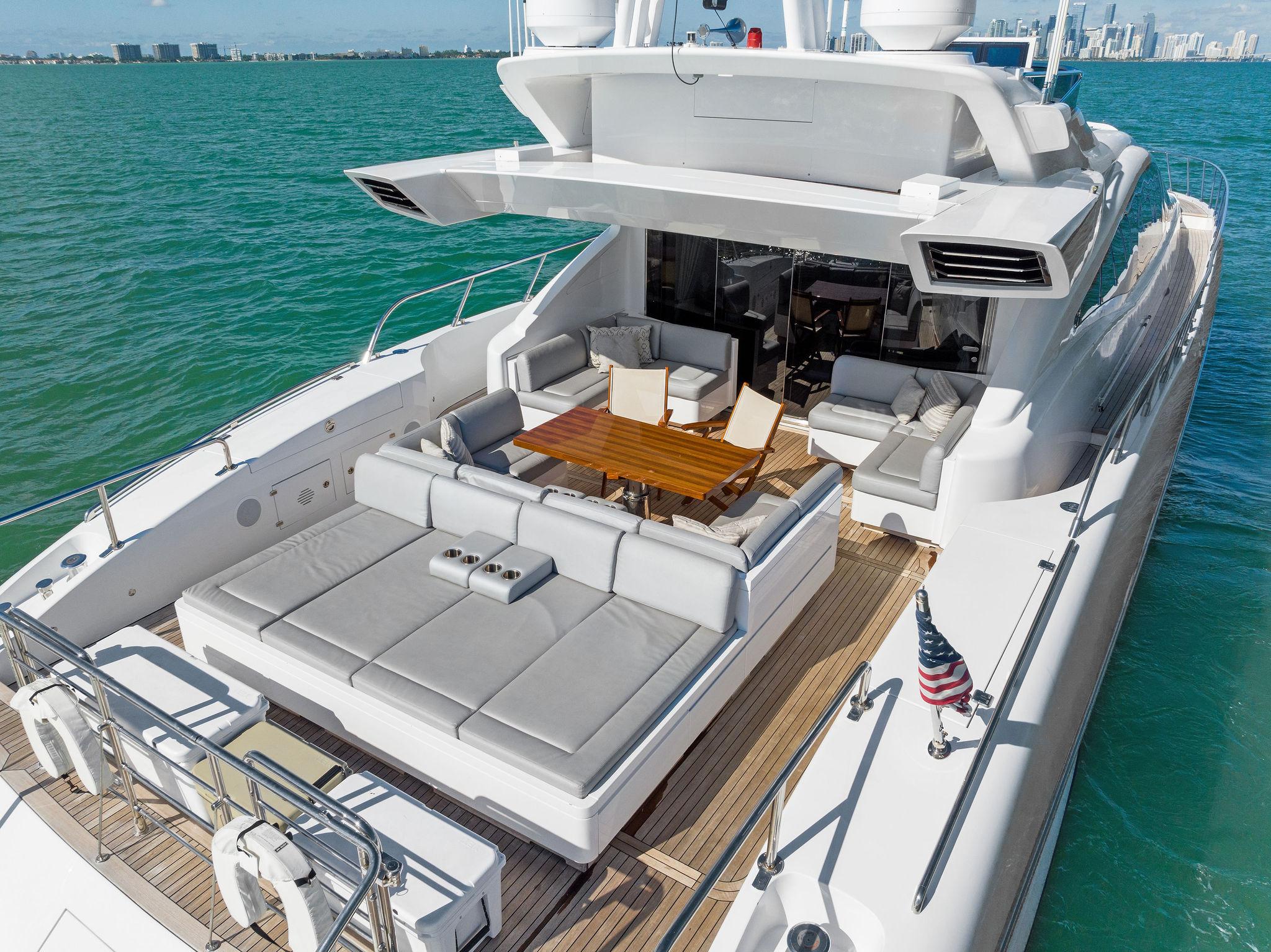 MINE SET 2016 Mangusta 94 Yacht For Sale in Miami FL MINE SET 2016 Mangusta 94 Yacht For Sale in Miami FL