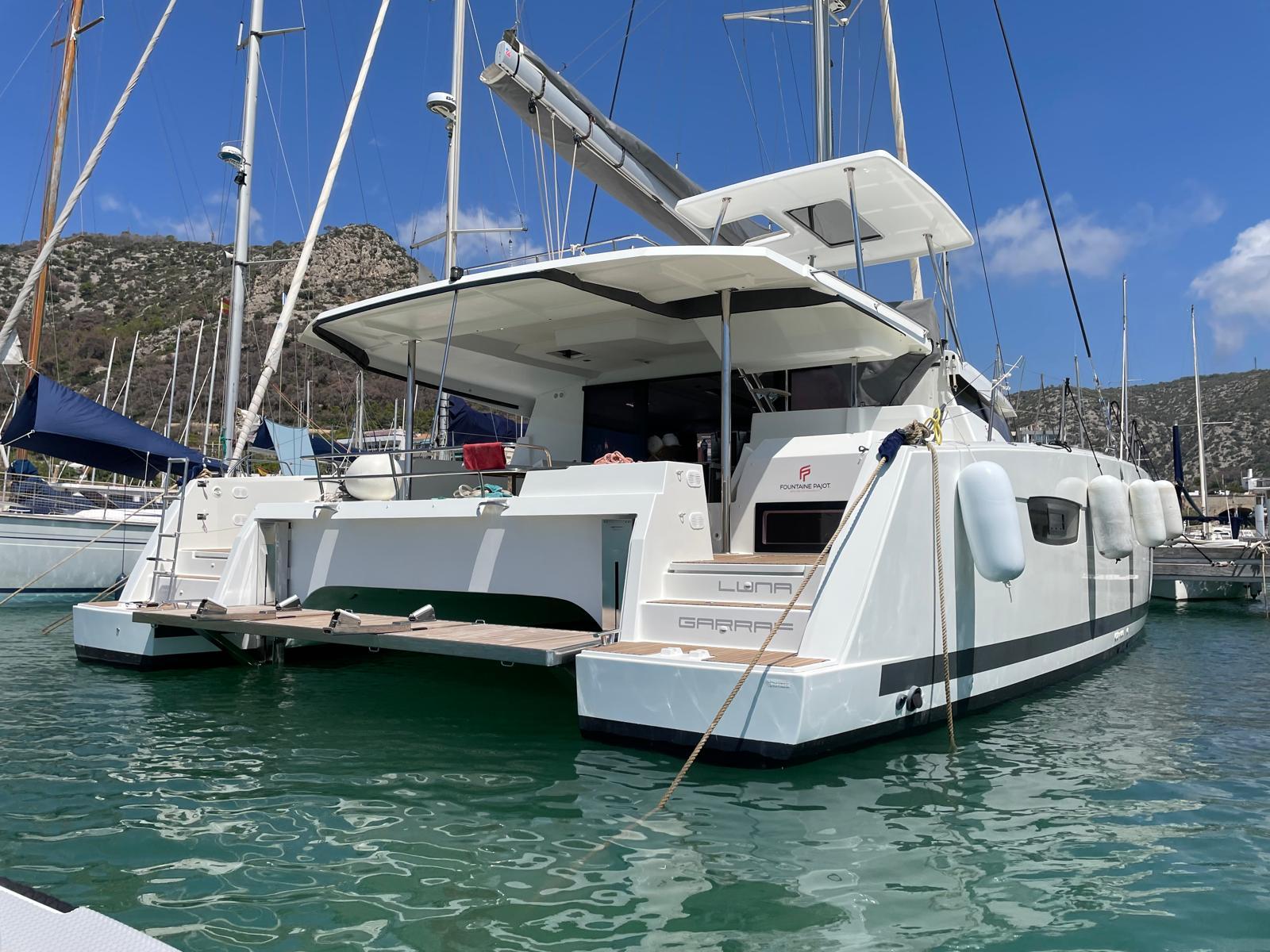 LUNA 2020 Fountaine Pajot Saona 47 Yacht For Sale in GARRAF LUNA 2020 Fountaine Pajot Saona 47 Yacht For Sale in GARRAF