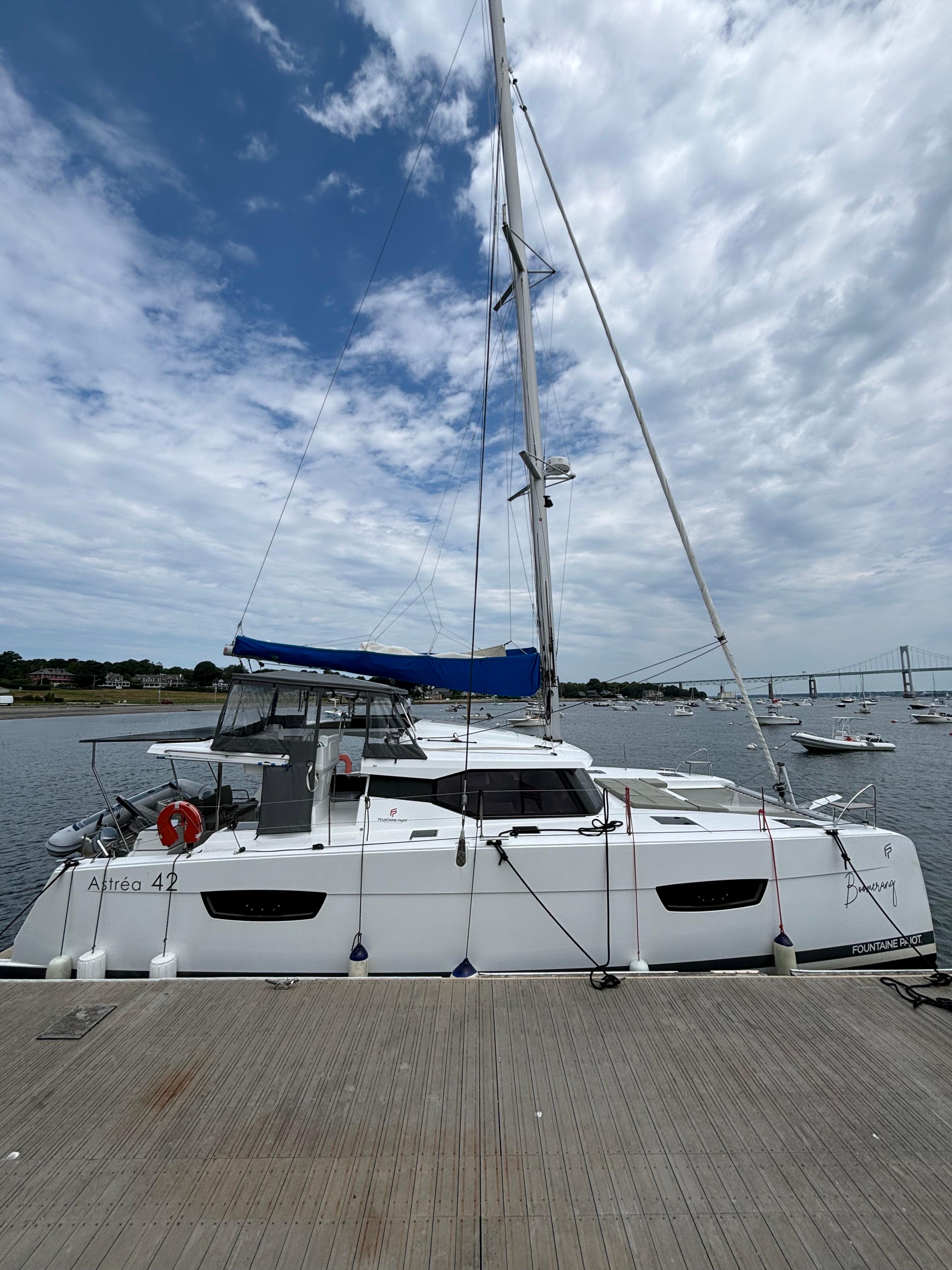 Boomerang 2022 Fountaine Pajot Astrea 42 Yacht For Sale in Jamestown RI Boomerang 2022 Fountaine Pajot Astrea 42 Yacht For Sale in Jamestown RI