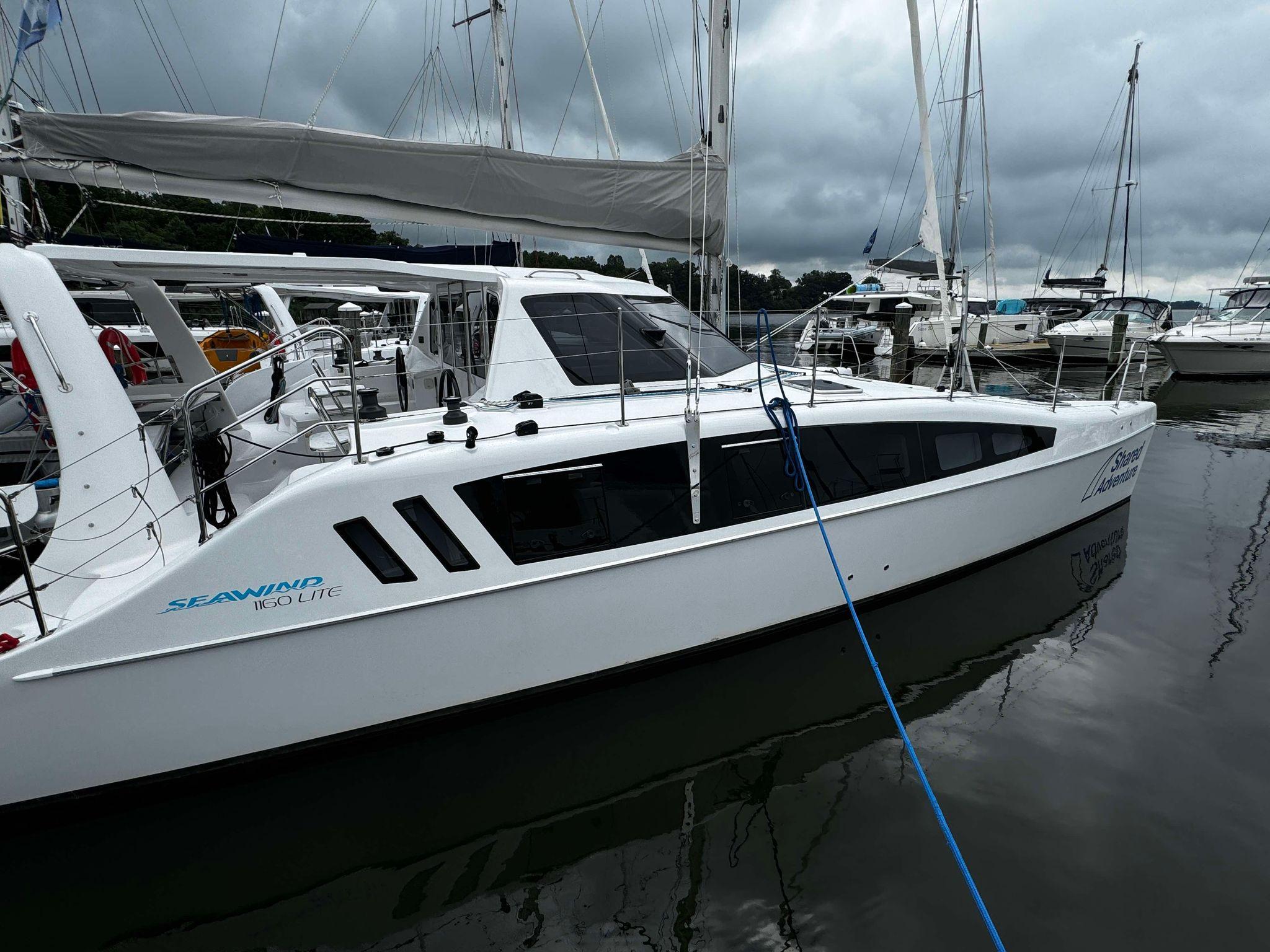 Shared Adventure 2023 Seawind 1160 Lite Yacht For Sale in Edgewater MD Shared Adventure 2023 Seawind 1160 Lite Yacht For Sale in Edgewater MD