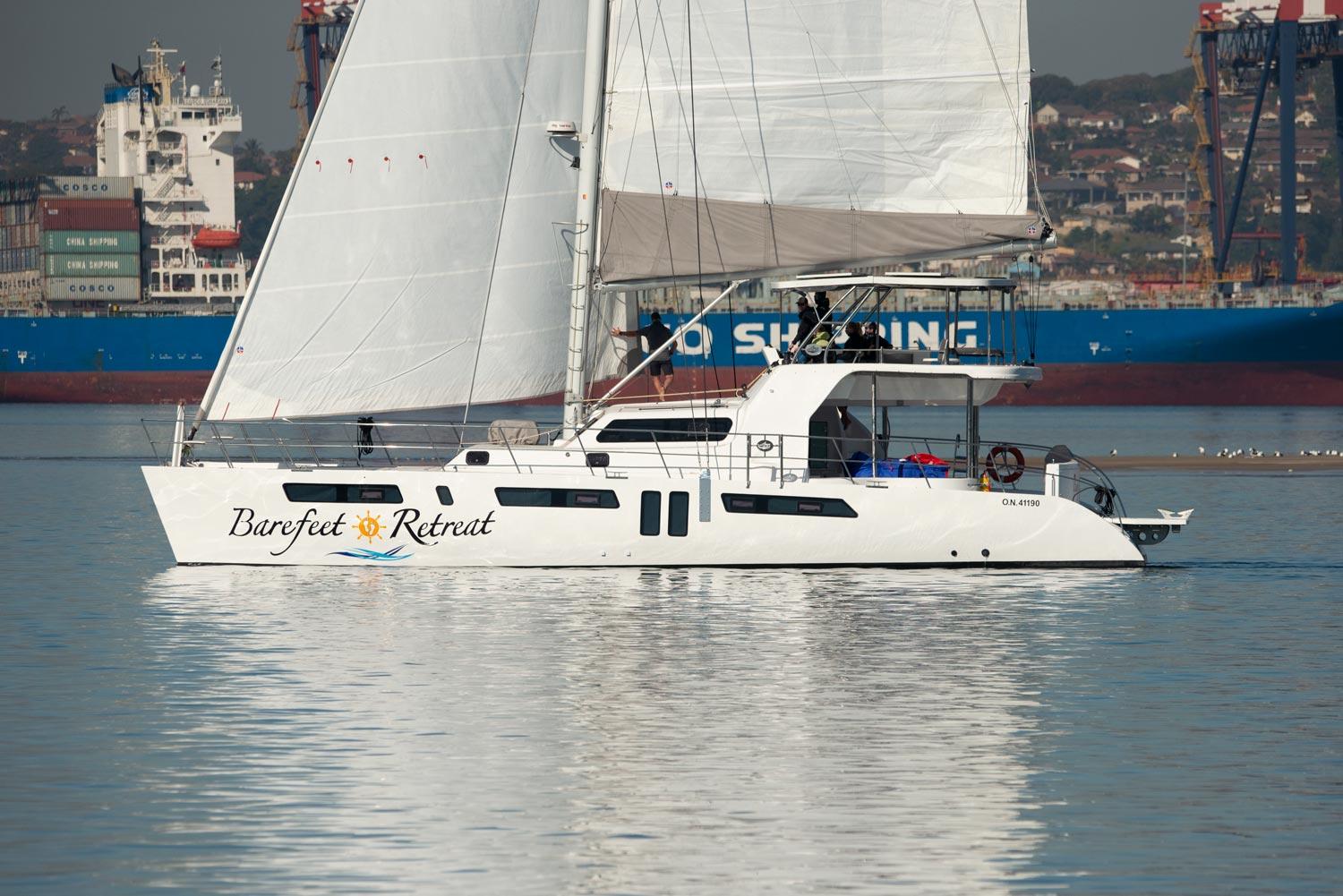 Barefeet Retreat 2020 Royal Cape Catamarans Majestic 570 Yacht For Sale in Tortola Barefeet Retreat 2020 Royal Cape Catamarans Majestic 570 Yacht For Sale in Tortola