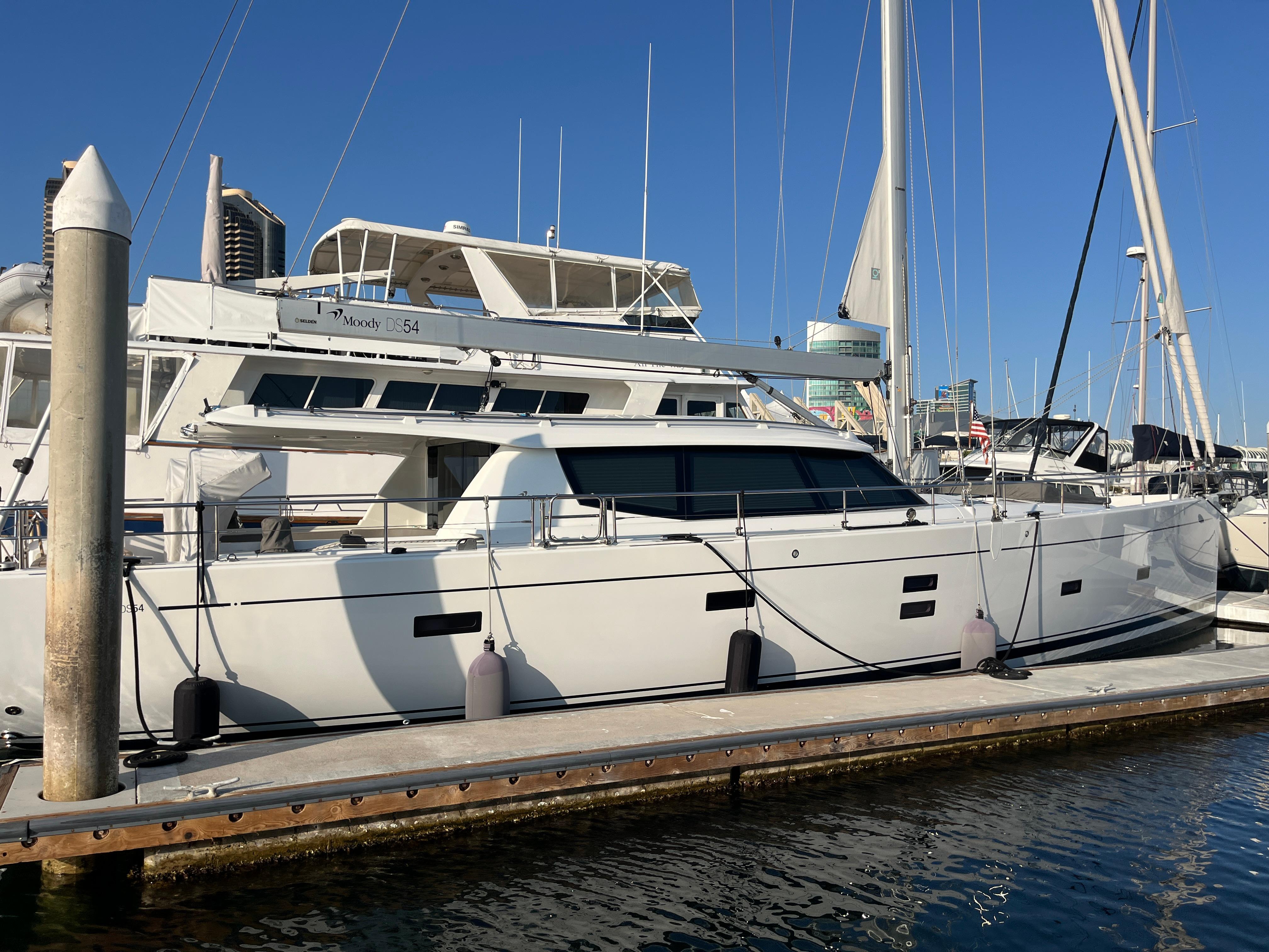 CROSSWIND 2016 Moody 54 DS Yacht For Sale in San Diego CA CROSSWIND 2016 Moody 54 DS Yacht For Sale in San Diego CA