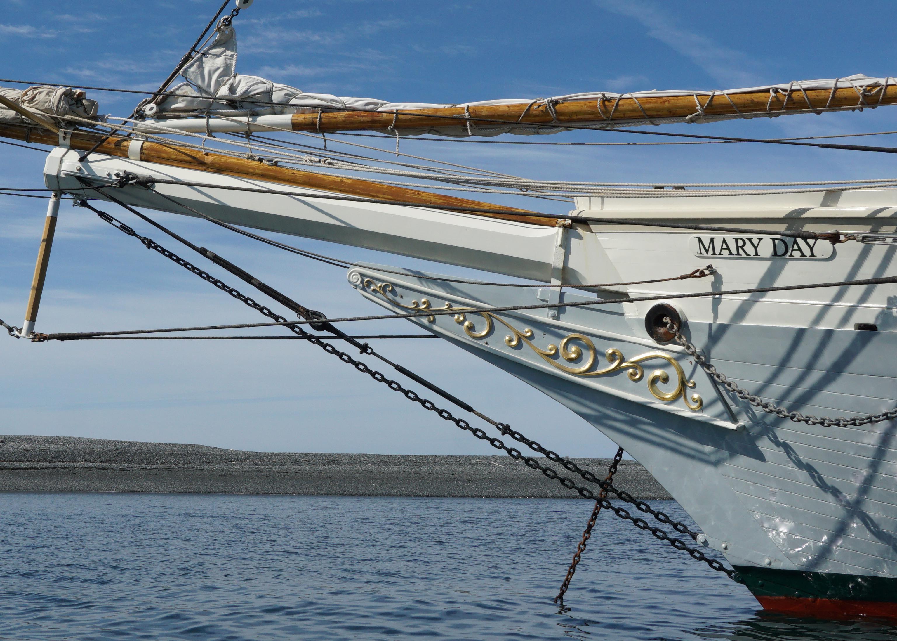 MARY DAY 1962 Gamage Coastal Gaff Rigged Schooner Yacht For Sale in Camden ME MARY DAY 1962 Gamage Coastal Gaff Rigged Schooner Yacht For Sale in Camden ME