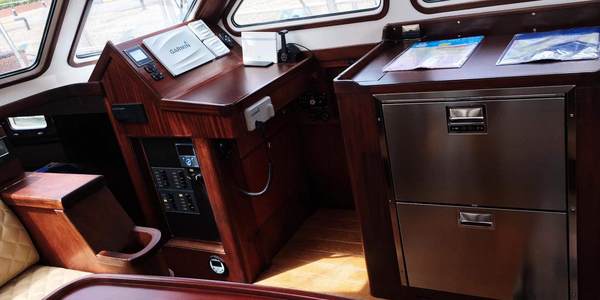 CALEDONIA 2020  Lifting Keel Oceangoing Steel Cutter Rigged Sloop Yacht For Sale in Samos 