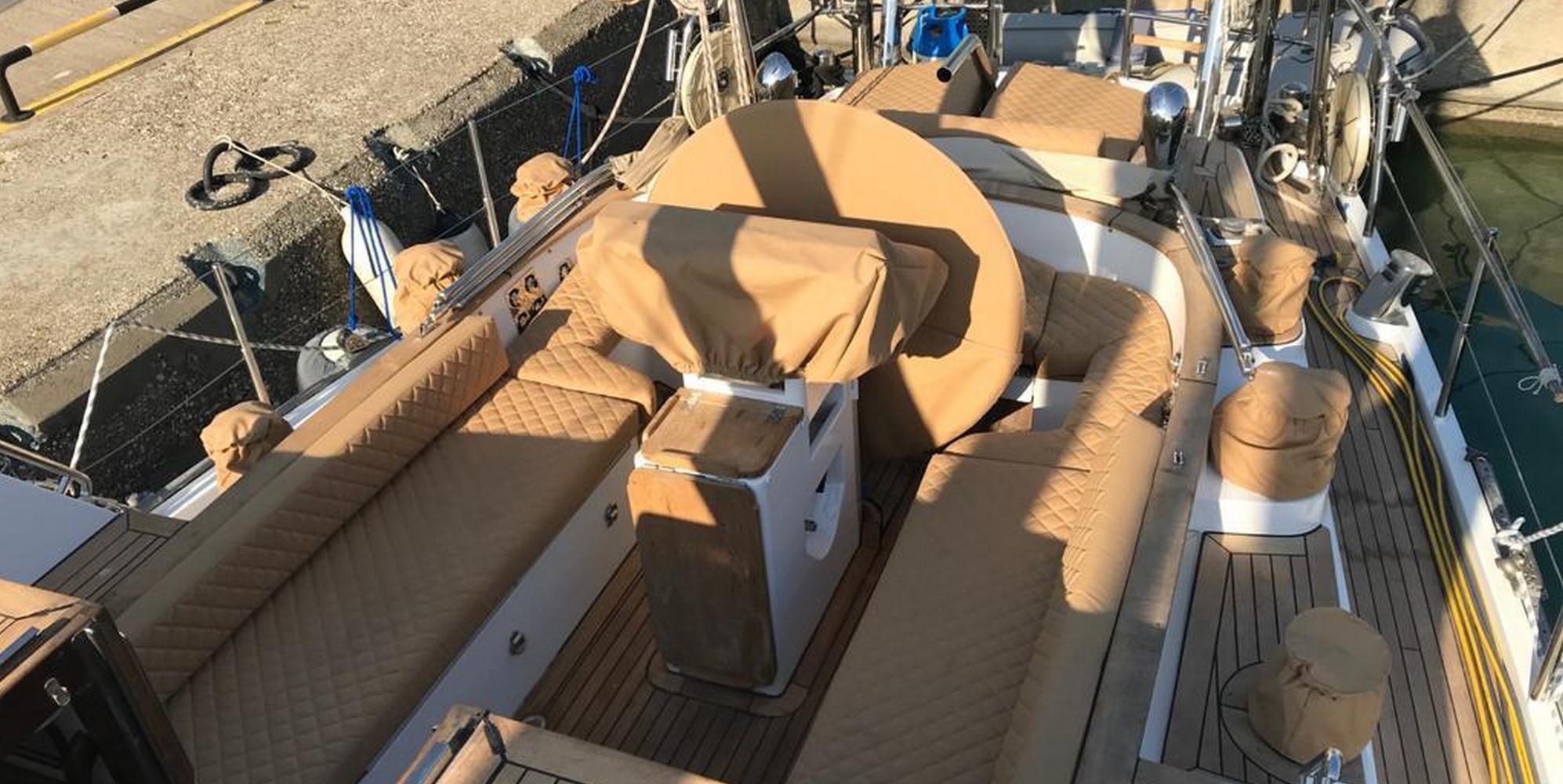 CALEDONIA 2020  Lifting Keel Oceangoing Steel Cutter Rigged Sloop Yacht For Sale in Samos 